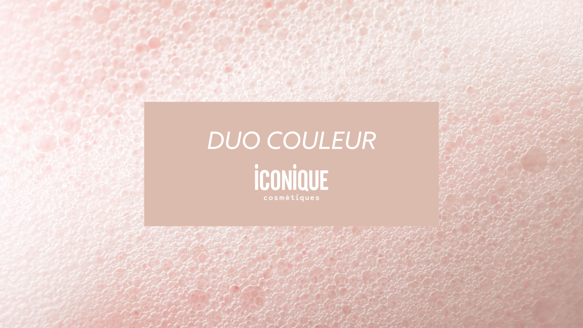 Apporter de la brillance aux cheveux colorés : Découvrez le duo douleur Iconique Cosmétiques