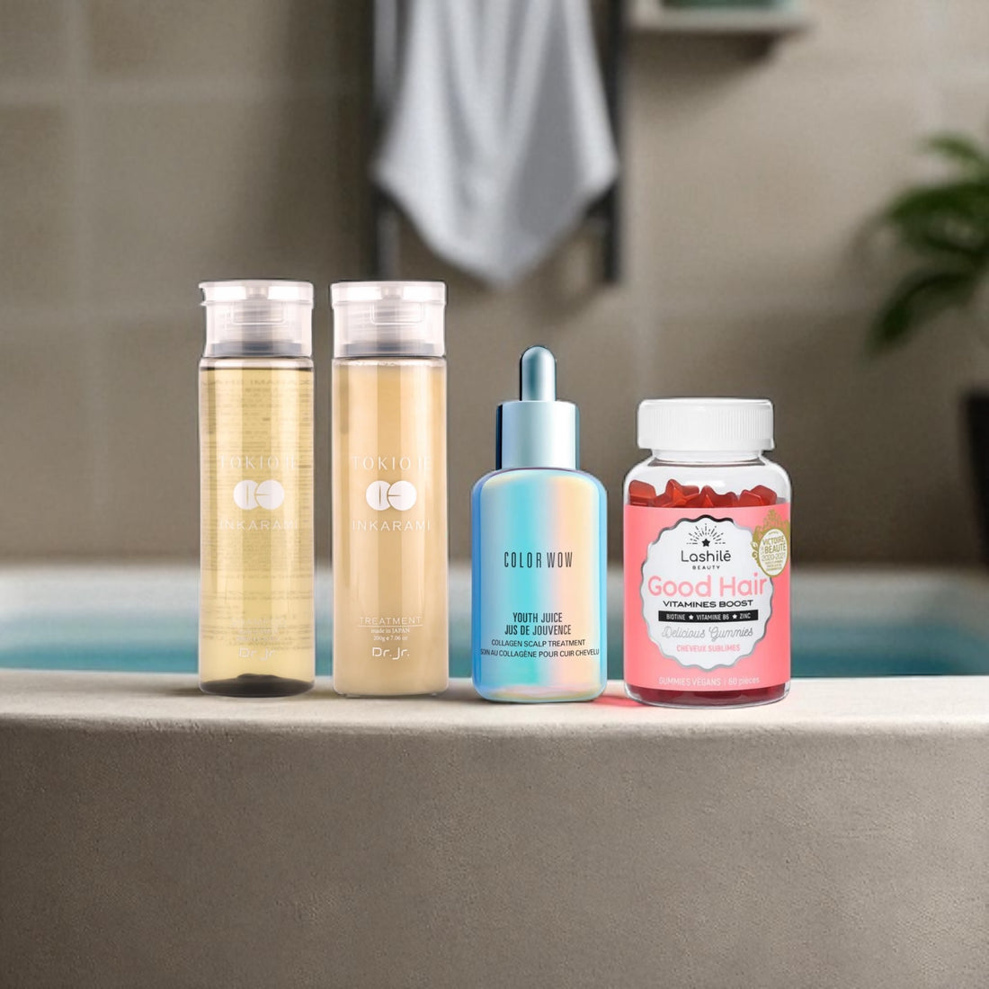 Routine pousse de cheveux