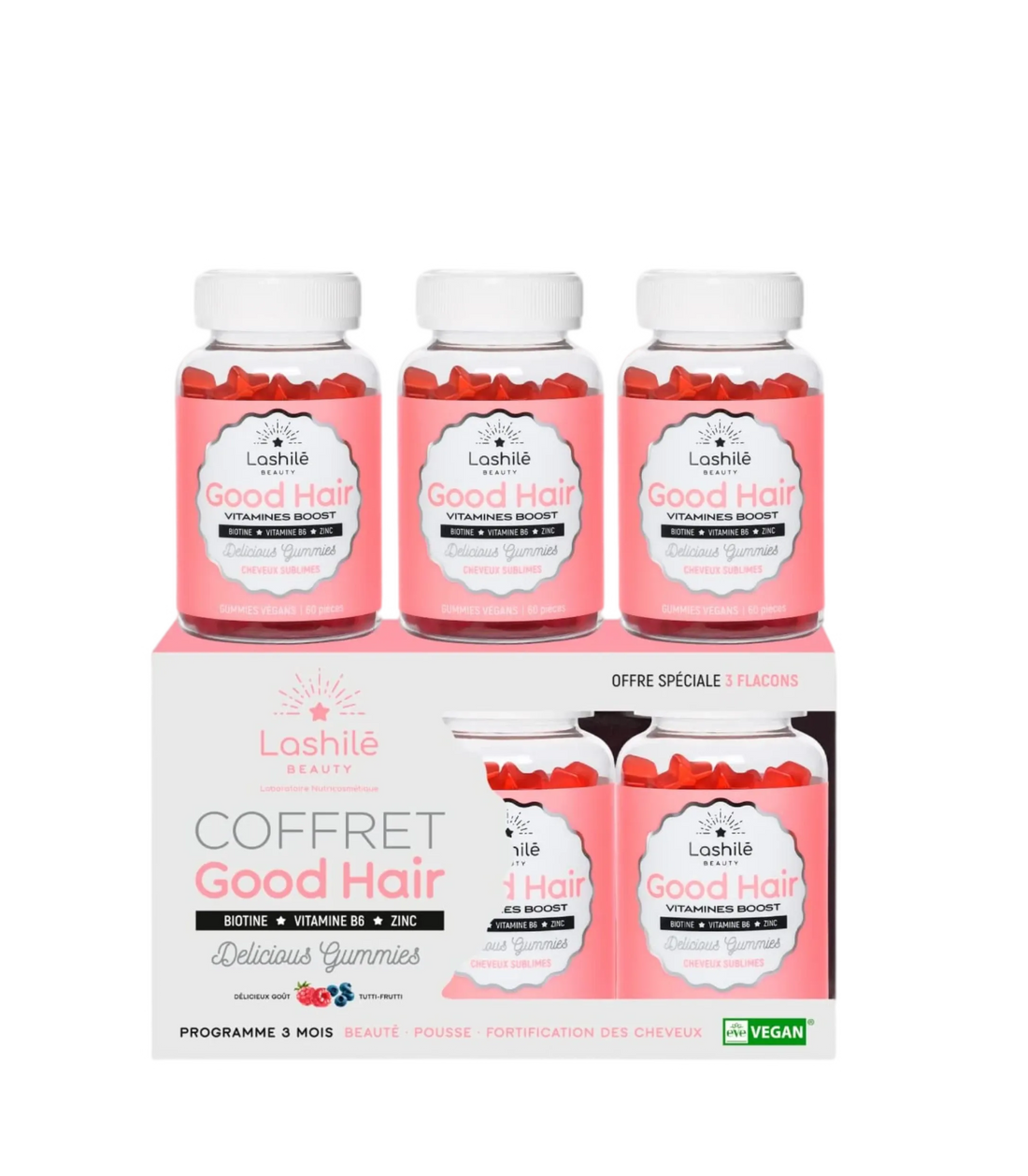 COFFRET GUMMIES GOOD HAIR LASHILÉ BEAUTY
