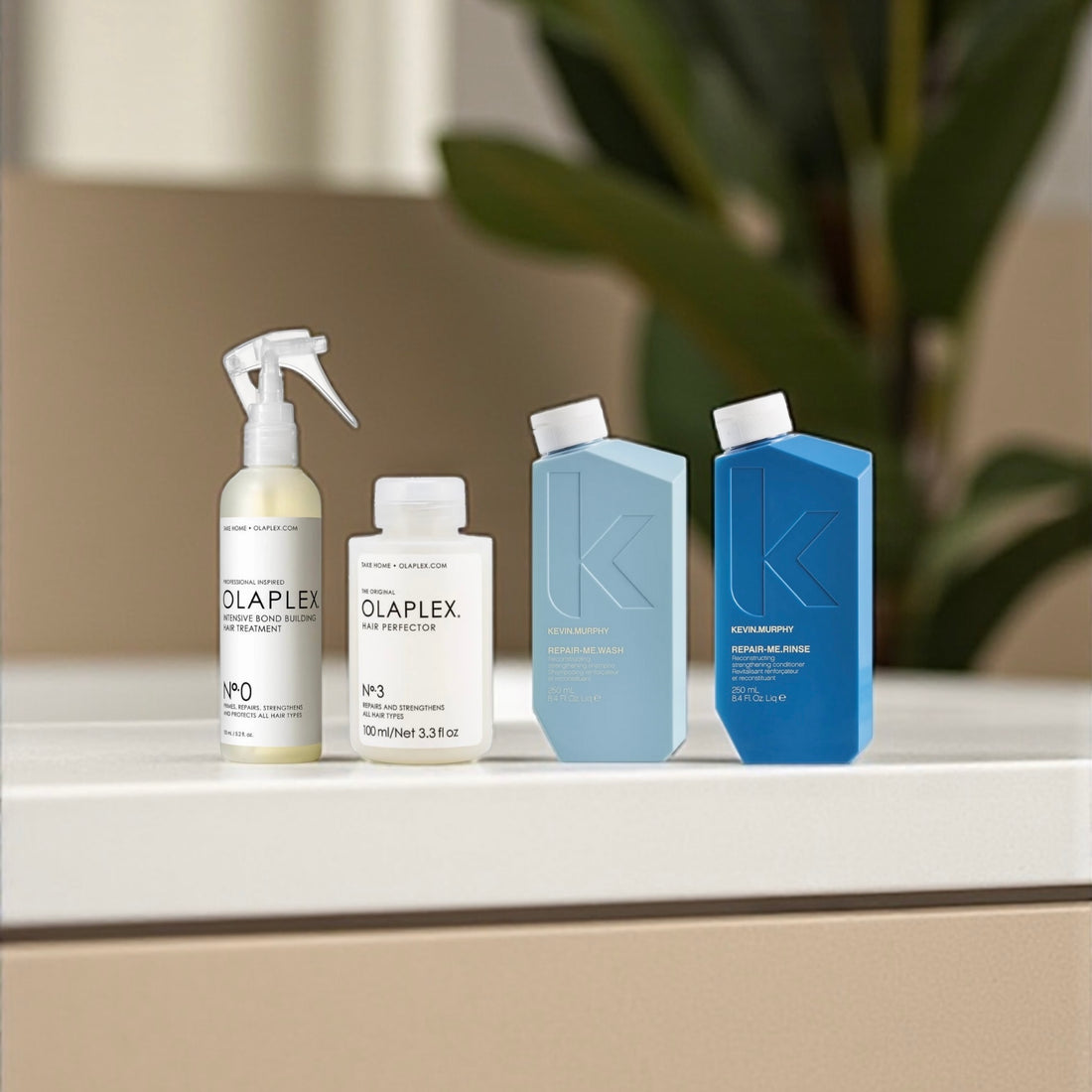 Routine cheveux abimés