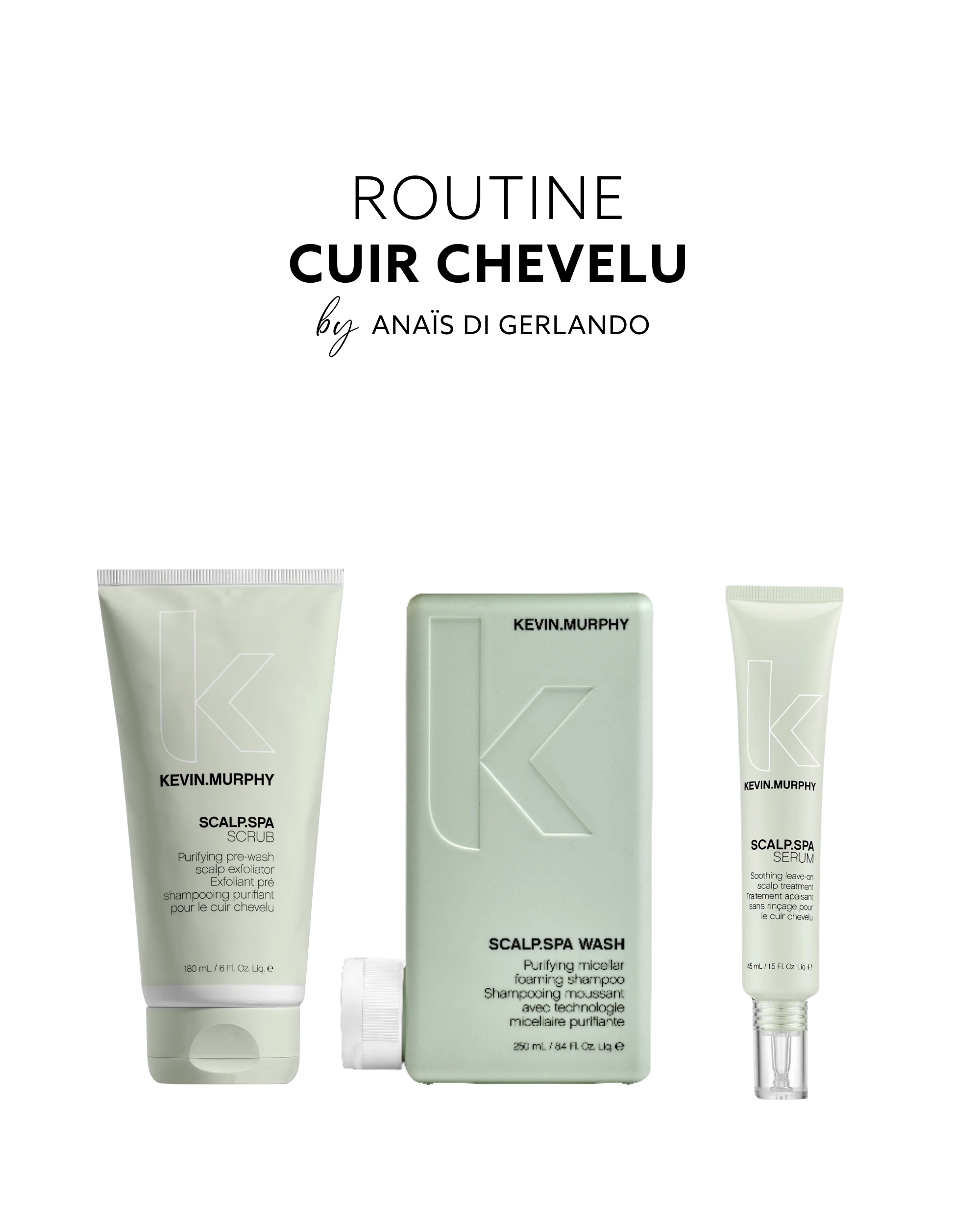 Routine cuir chevelu