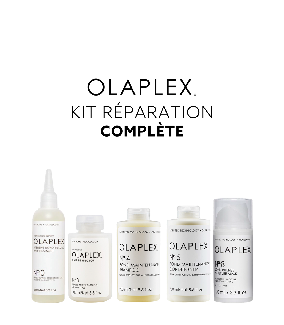 KIT RÉPARATION COMPLÈTE N°0, 3, 4, 5, 8