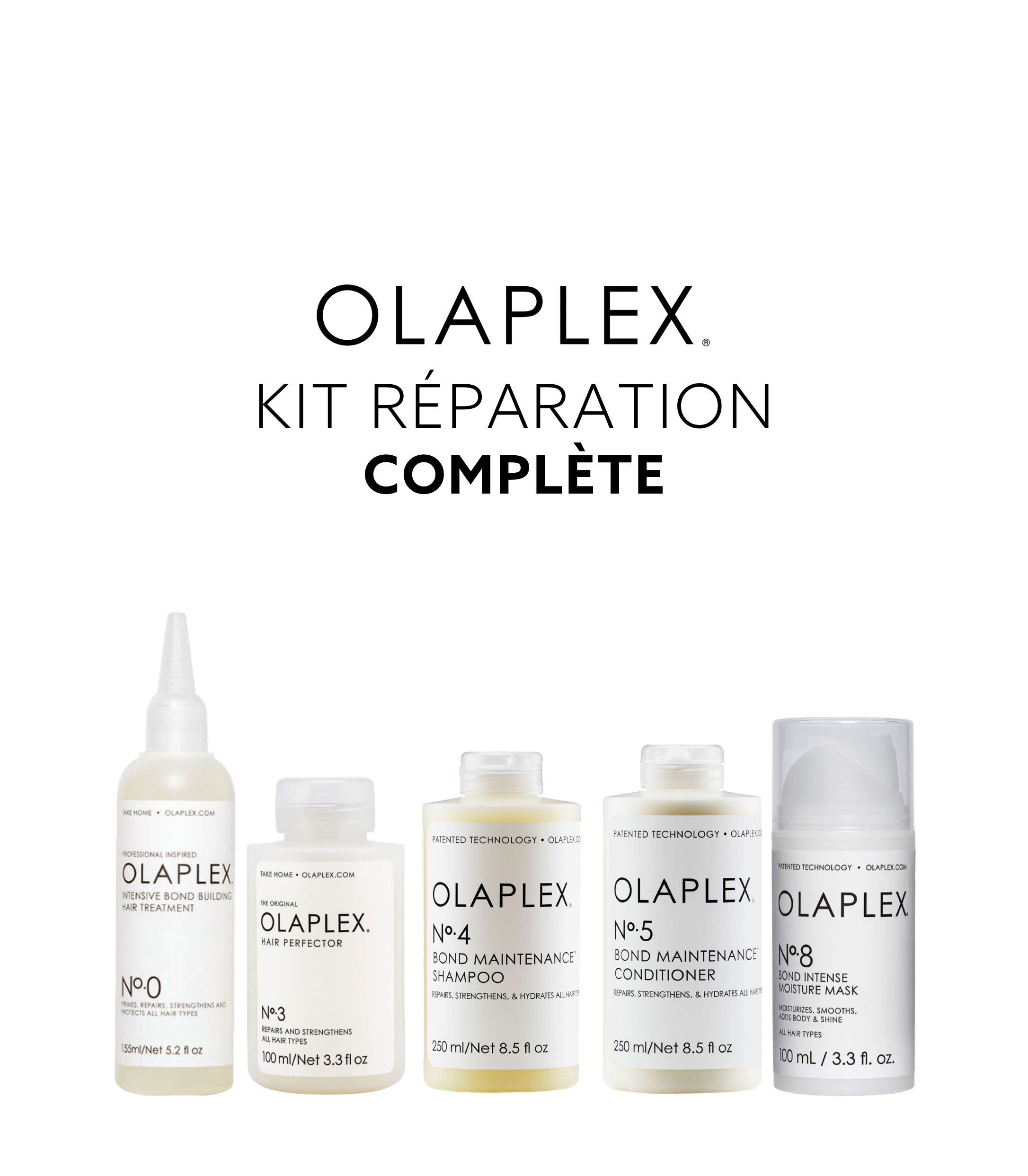 KIT RÉPARATION COMPLÈTE N°0, 3, 4, 5, 8