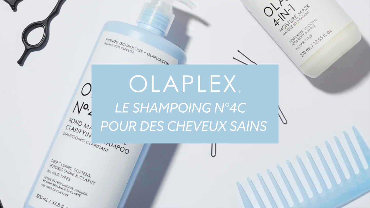 Olaplex N°4C : Le shampoing clarifiant pour des cheveux sains
