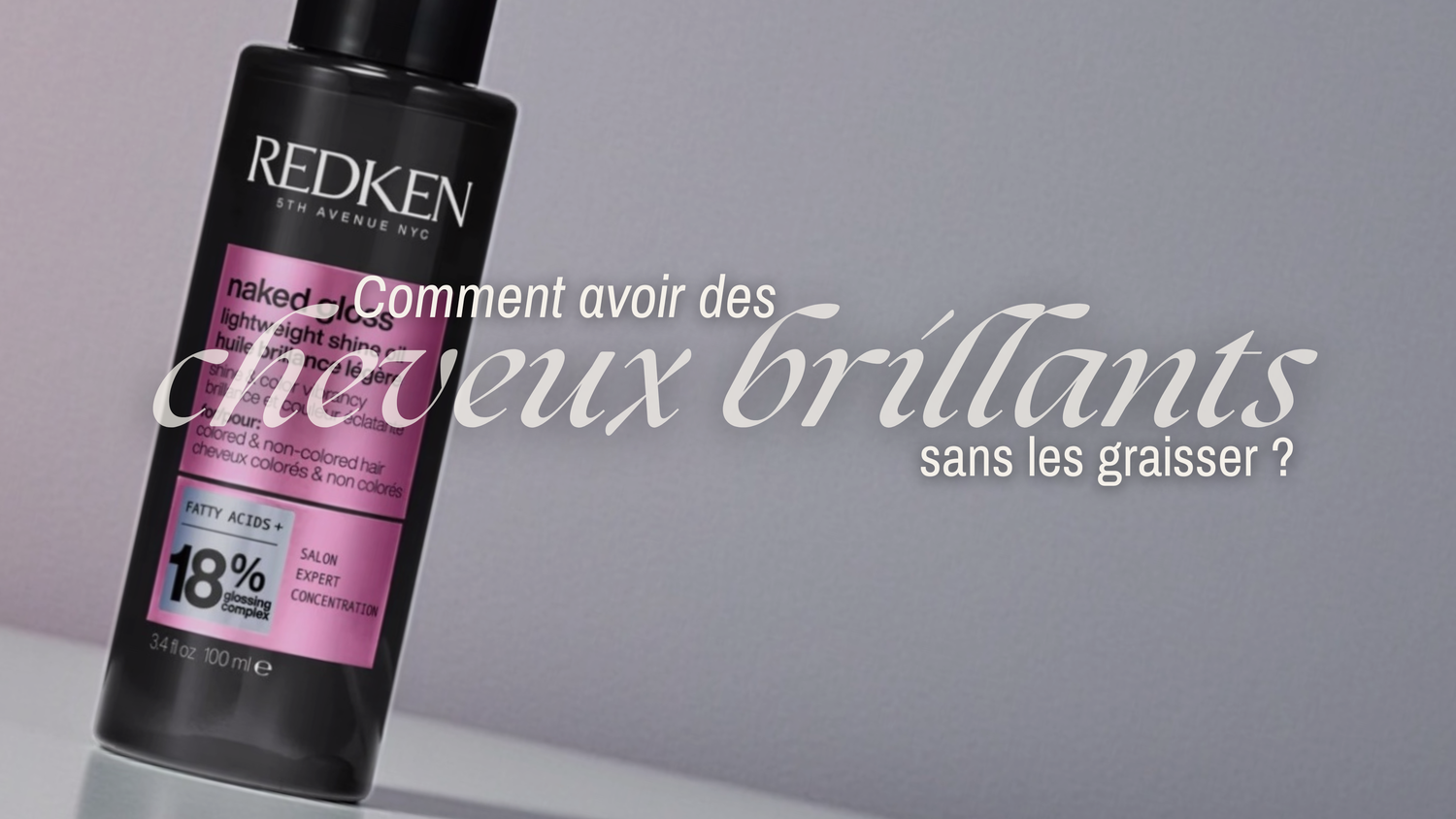 Comment avoir des cheveux brillants sans les graisser ?