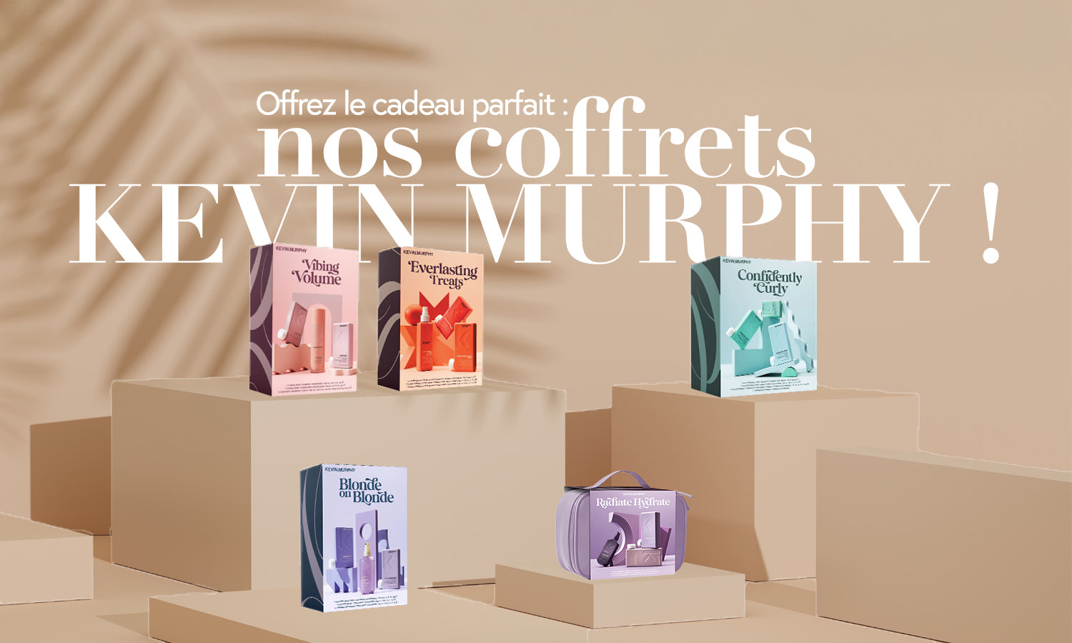 Offrez le meilleur des soins capillaires : nos coffrets Kevin Murphy pour des fêtes réussies