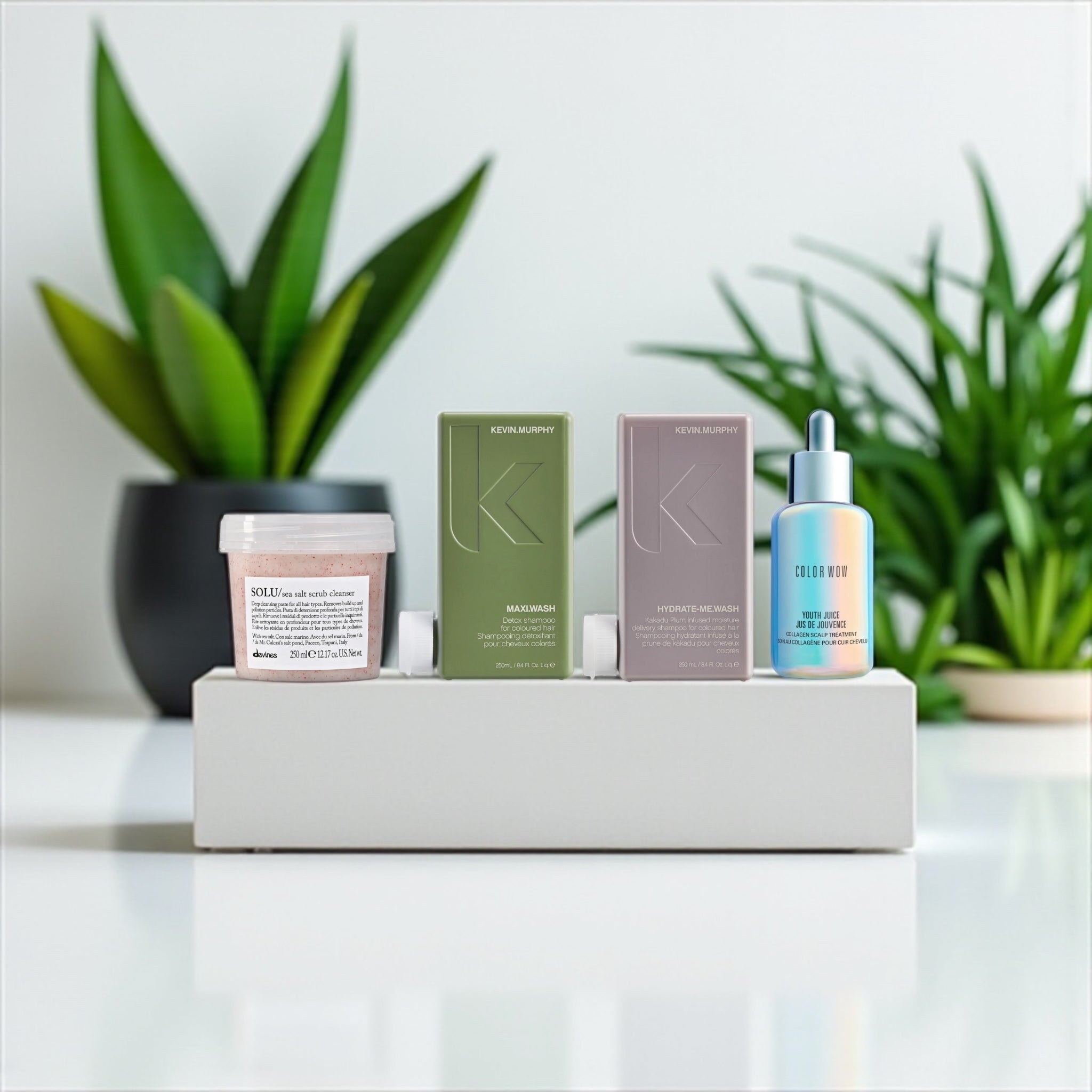 Routine exfoliation du cuir chevelu