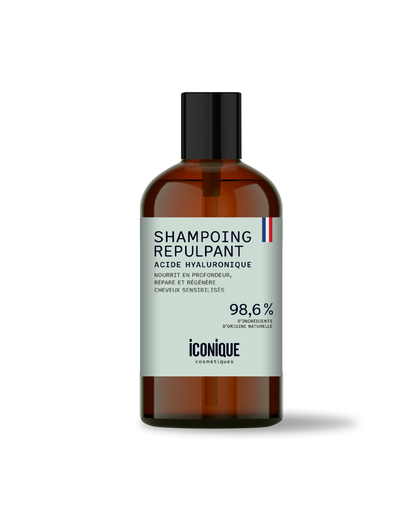 Routine cheveux brillants