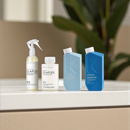 Routine cheveux abimés
