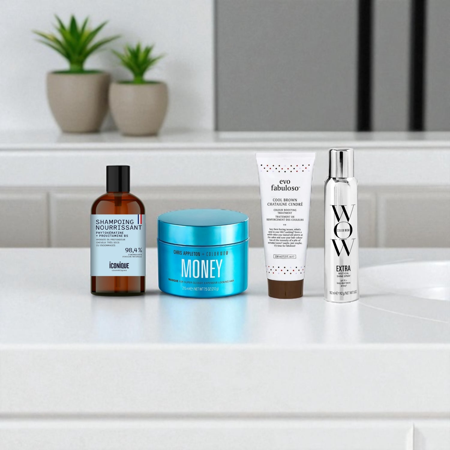 Routine brunette