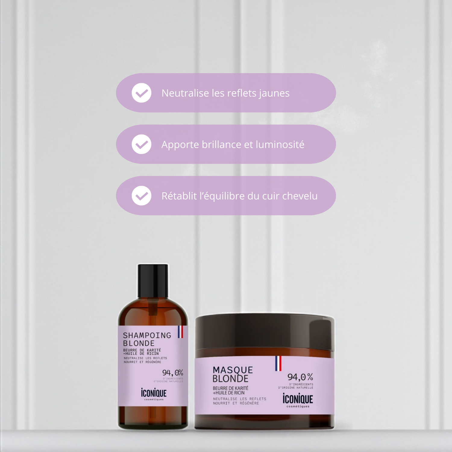 DUO BLONDE ICONIQUE COSMÉTIQUES