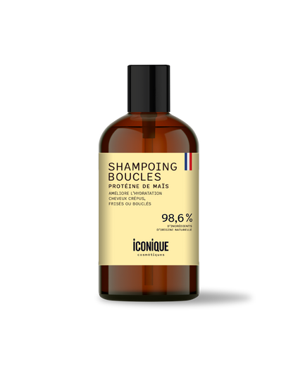 Routine cheveux bouclés