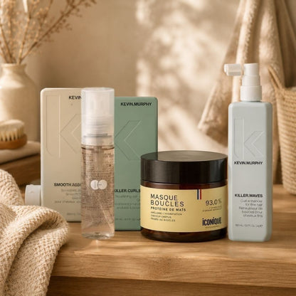 ROUTINE CHEVEUX BOUCLÉS