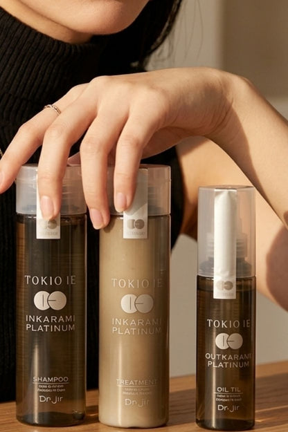 Kit complet Tokio Inkarami Platinum : Shampoing, Traitement et Huile