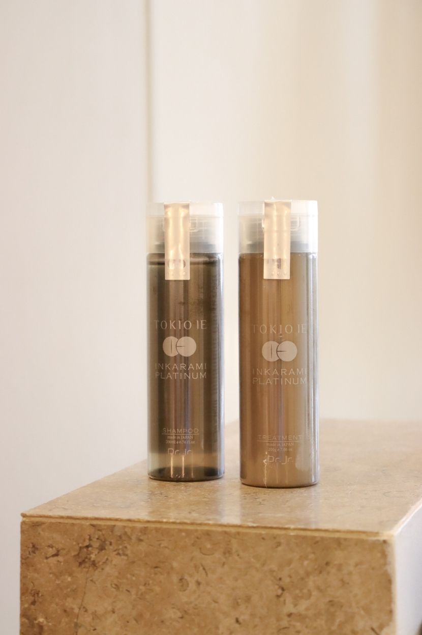 Kit découverte Tokio Inkarami Platinum avec shampoing et soin