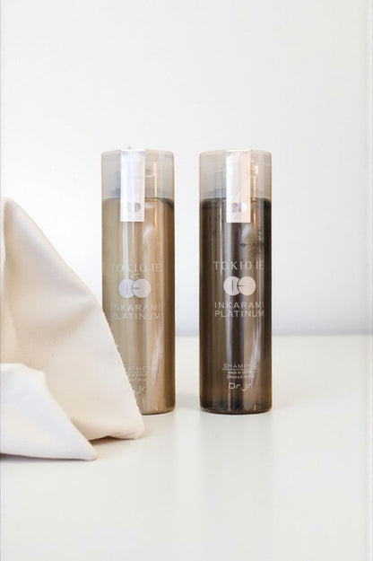 Kit découverte Tokio Inkarami Platinum avec shampoing et soin