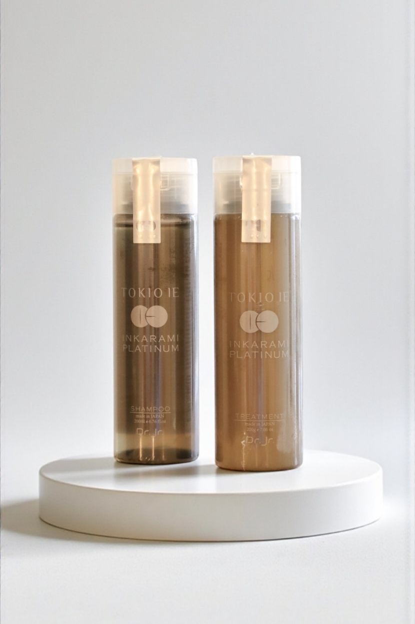 Kit complet Tokio Inkarami Platinum : Shampoing, Traitement et Huile