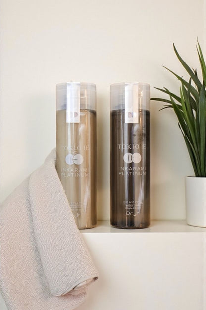 Kit découverte Tokio Inkarami Platinum avec shampoing et soin