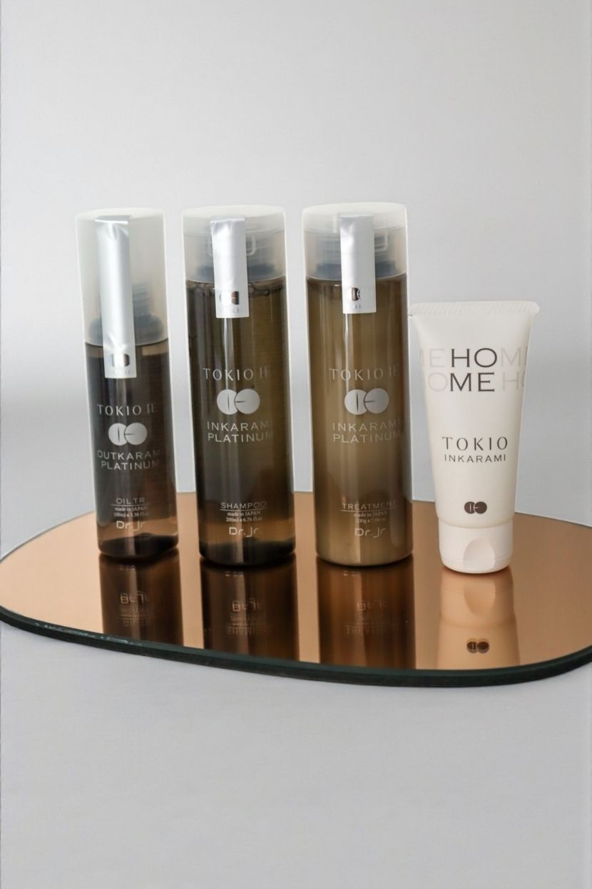 Kit Premium Tokio Inkarami Platinum : Routine capillaire complète 4 étapes