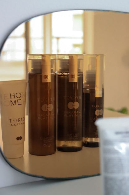 Kit Premium Tokio Inkarami Platinum : Routine capillaire complète 4 étapes
