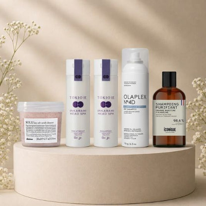routine cheveux gras