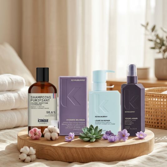 routine express cheveux maman
