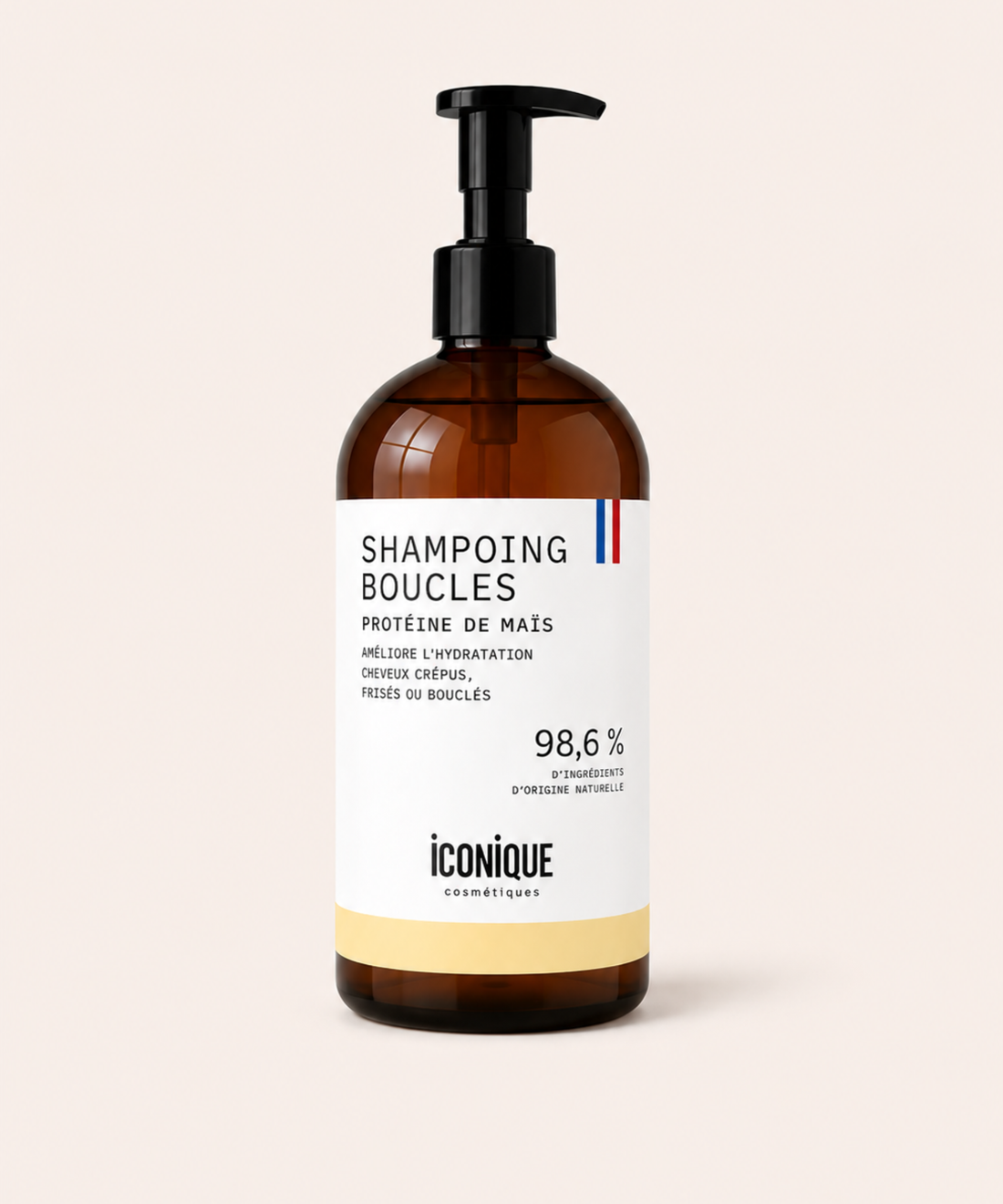 SHAMPOING BOUCLES ICONIQUE COSMÉTIQUES 1L