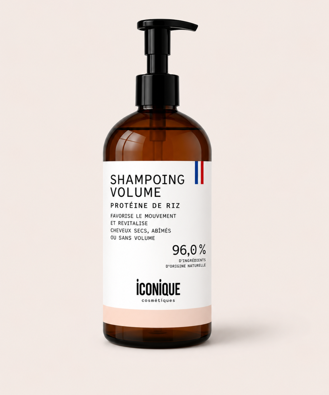 SHAMPOING VOLUME ICONIQUE COSMÉTIQUES 1L