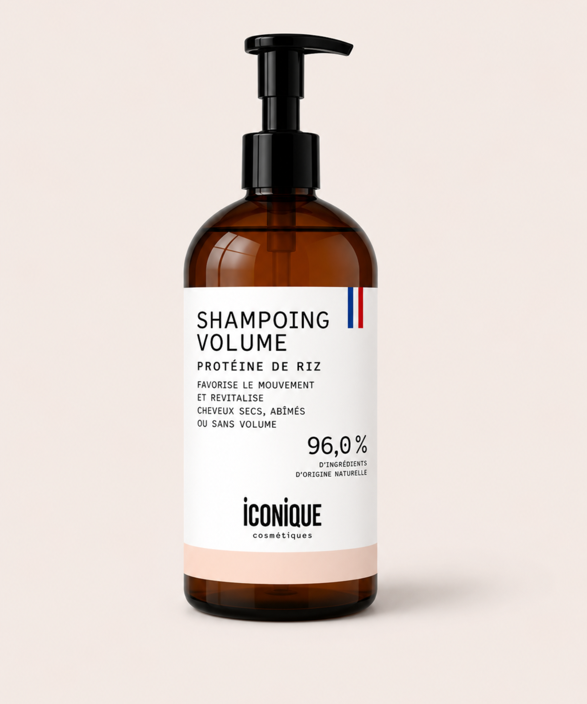 SHAMPOING VOLUME ICONIQUE COSMÉTIQUES 1L