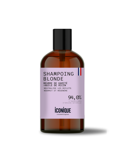 Routine cheveux blonds